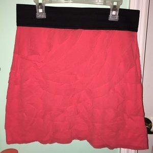 Express Ruffled Tulle Banded Mini Skirt!